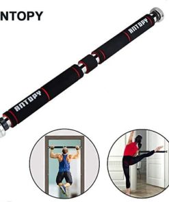 ANTOPY Pull Up Bar Doorway Chin Up Bar Stretch Bar Gym Fitness Strength Training Made of Sturdy Steel with Max Loading Weight 330lbs/150Kg Adjustable to Doors with Width of 65-100cm