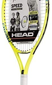 HEAD Speed Kids Tennis Racquet - Beginners Pre-Strung Head Light Balance Jr Racket - 23