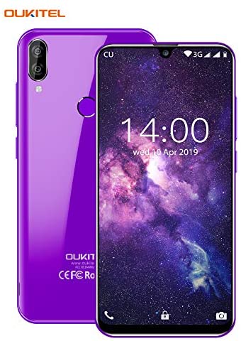 OUKITEL C16 Unlocked Cell Phone, Unlocked Smartphone 16GB+2GB RAM Android Phone 9.0 with 5.7" HD+ Waterdrop Display Face Recognition & Fingerprint Unlock (International)