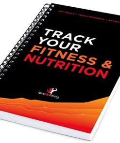 Workout/Fitness and/or Nutrition Journal/Planners - Designed by Experts, w/Illustrations : Sturdy Binding, Thick Pages & Laminated, Protected Cover